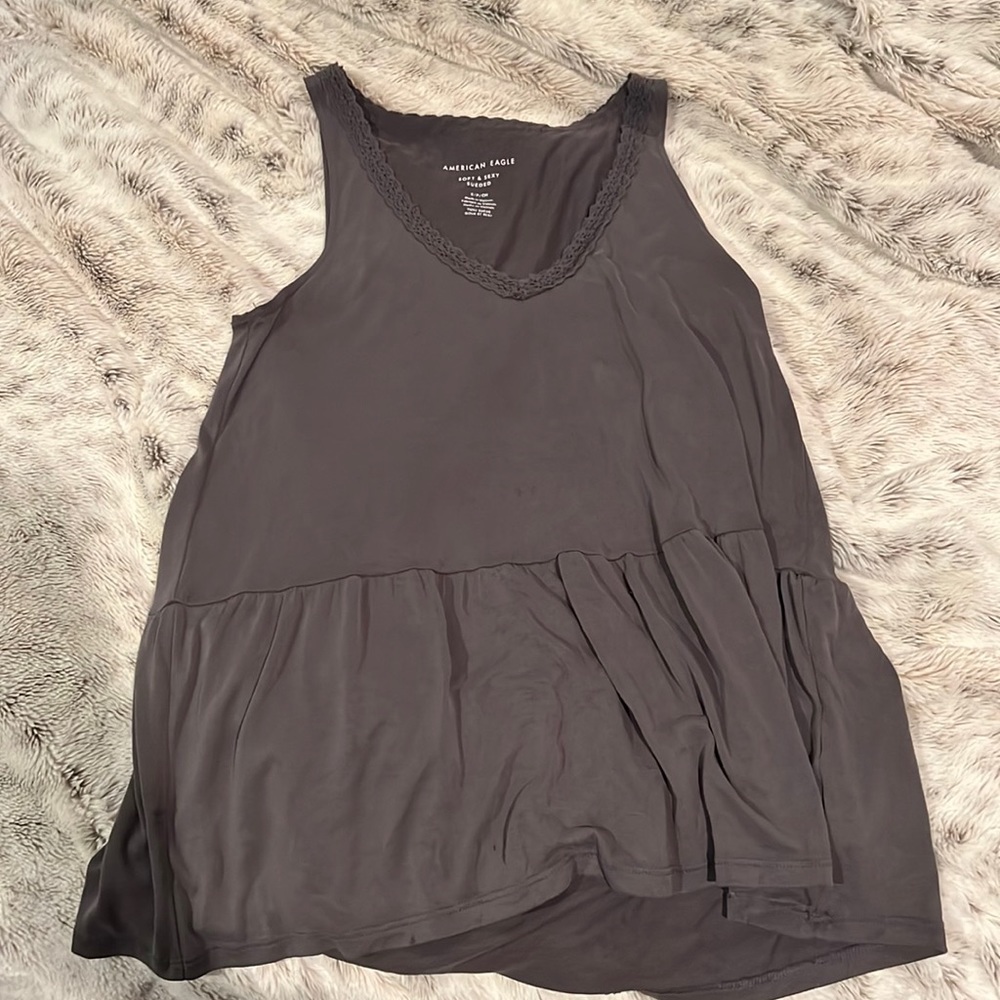AE peplum top